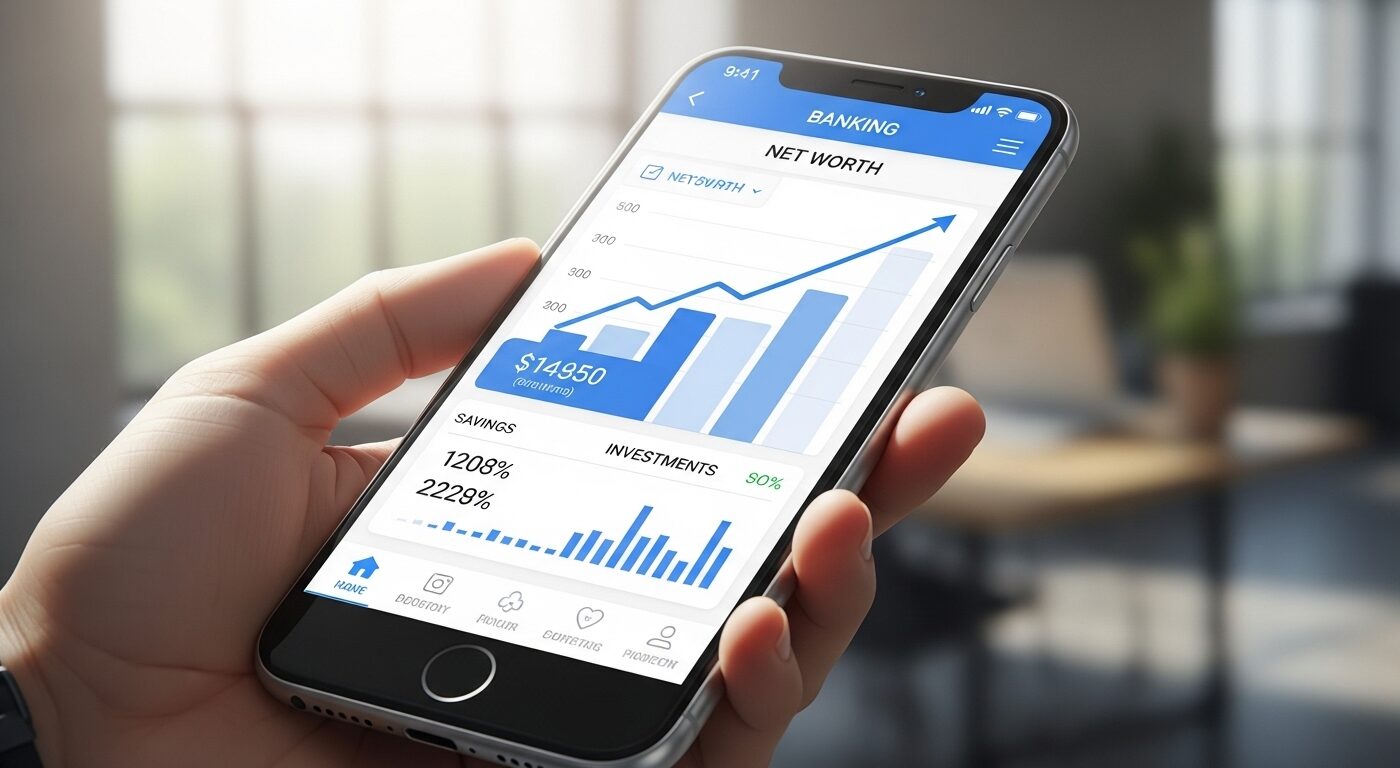 how to increase your net worth through smart banking decisions