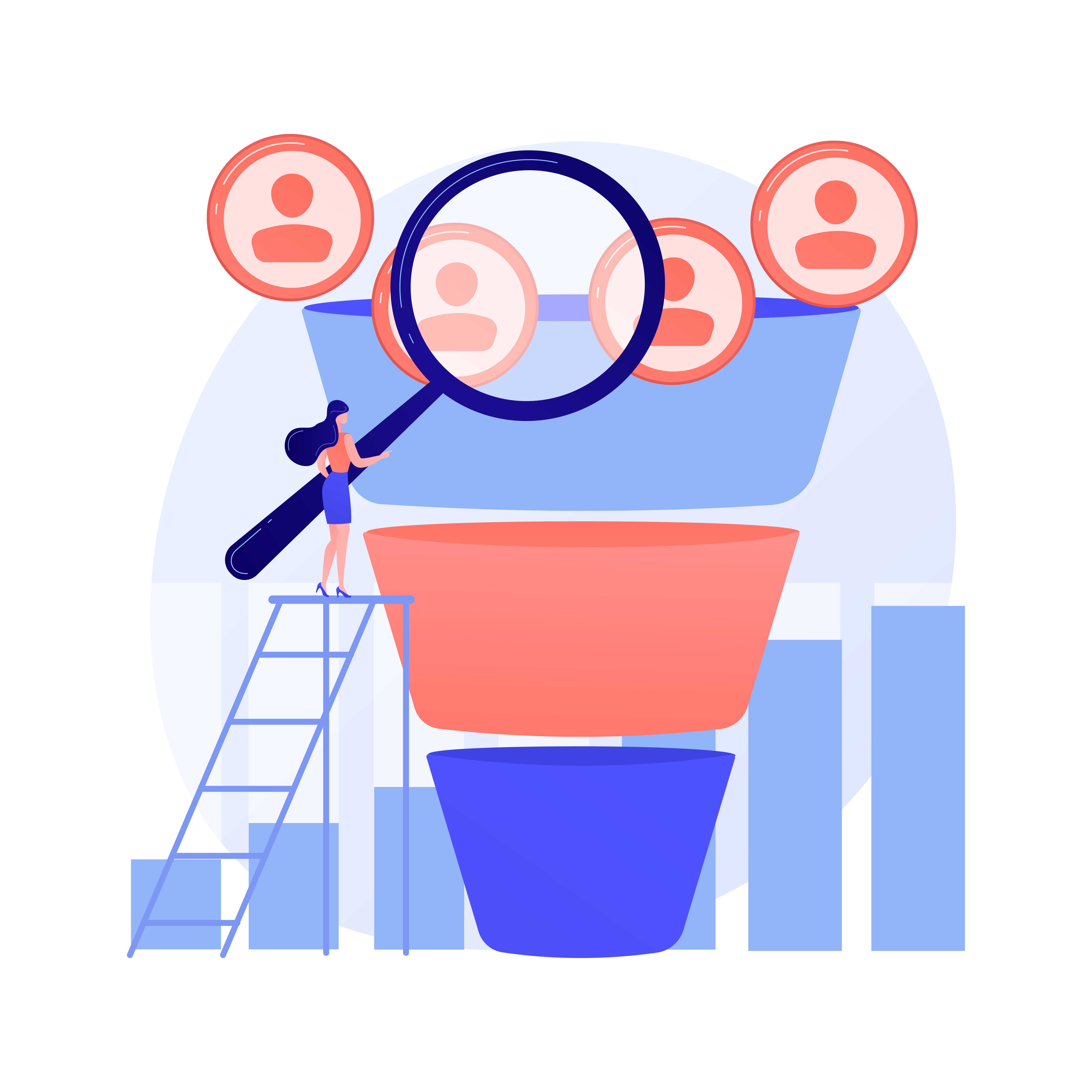 business and marketing funnel