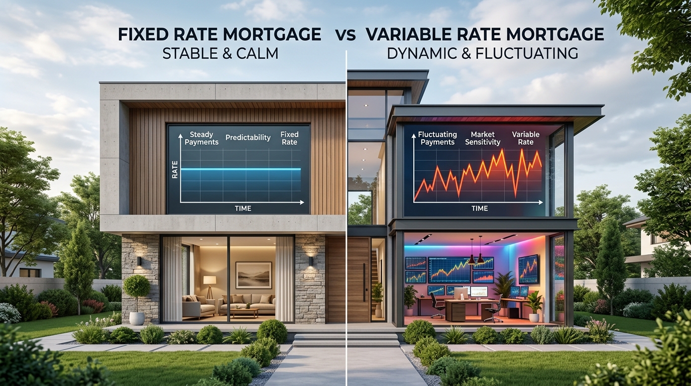 fixed vs variable mortgage